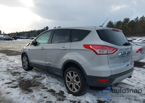 2013 Ford Escape Sel из США, поврежденный, VIN 1FMCU0HXXDUD41872